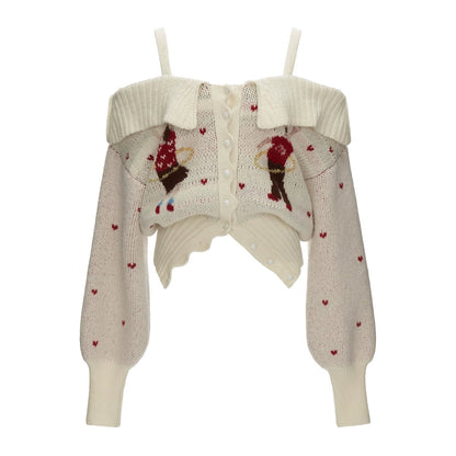 Long-Sleeved Knit Top