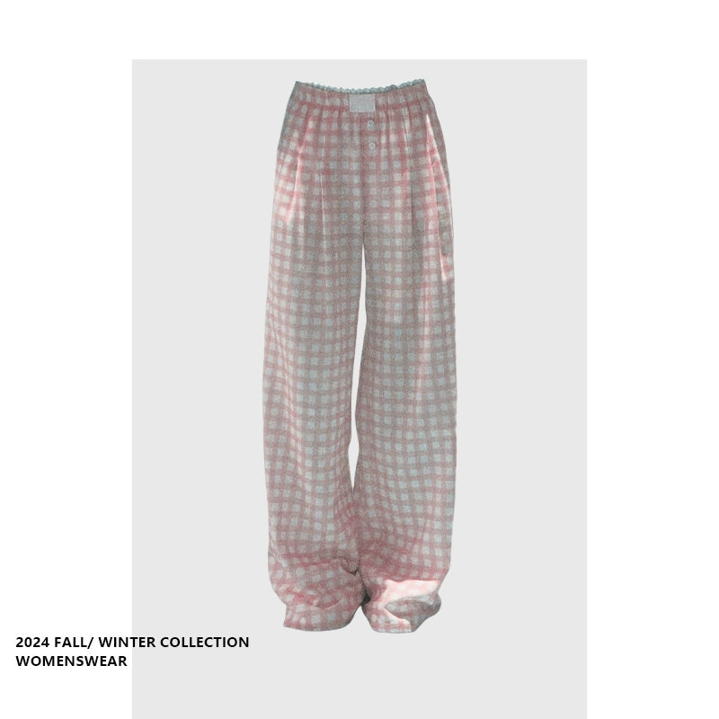 Wide-Leg Tencel Hemp Pants