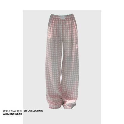 Wide-Leg Tencel Hemp Pants