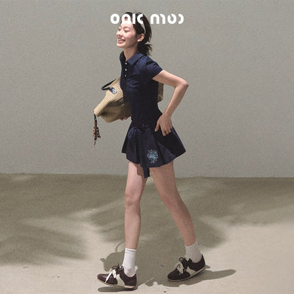 Cool Cotton Polo Skirt Set-Up