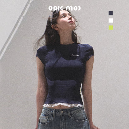 Antibacterial Lace Tee