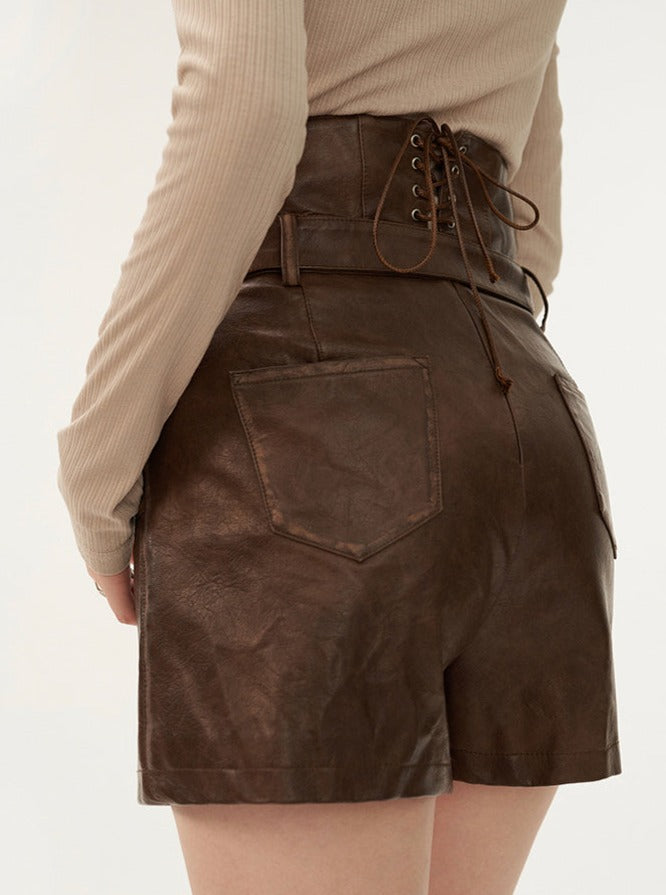 distressed spray painted zipper short jacket