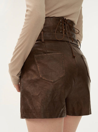 distressed spray painted zipper short jacket