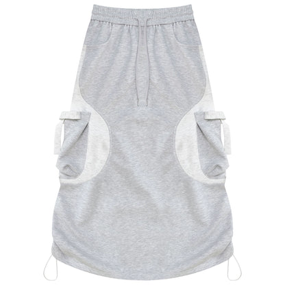 Autumn Design High Waist Skirt