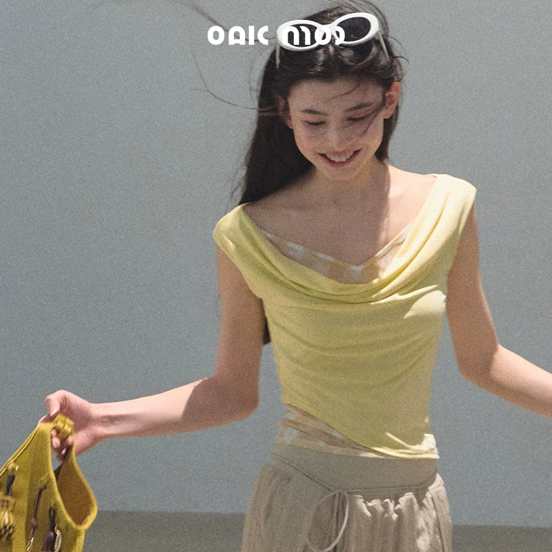 Rising Check Slim-Fit T-Shirt