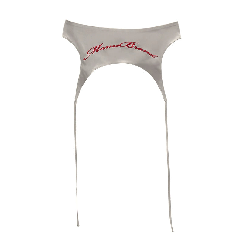 Embroidered Pants Apron