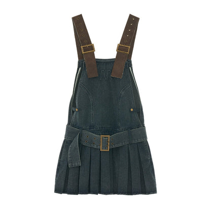 Vintage Denim Short Slip Dress
