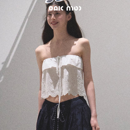 Summer Love Cutout Knit Tank