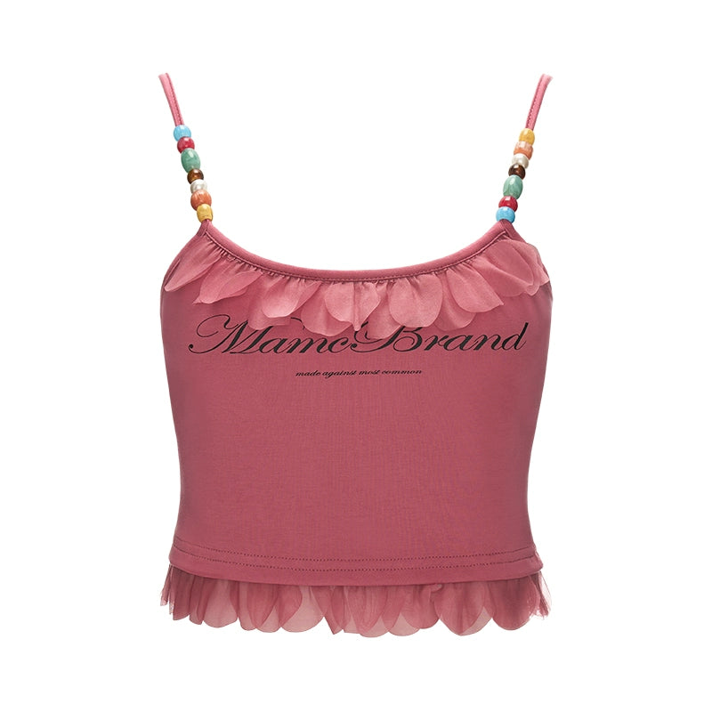 Chic Beaded Camisole Top