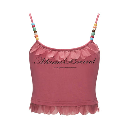 Chic Beaded Camisole Top