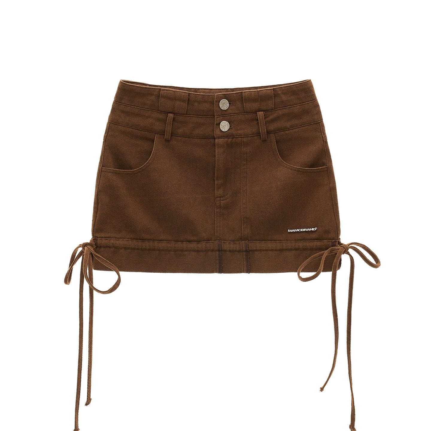 Vintage Slim Short Denim Skirt