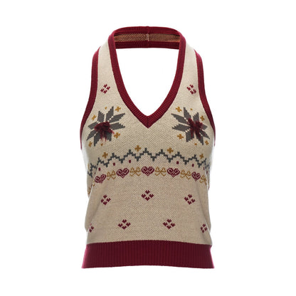 Fair Isle Knit Vest