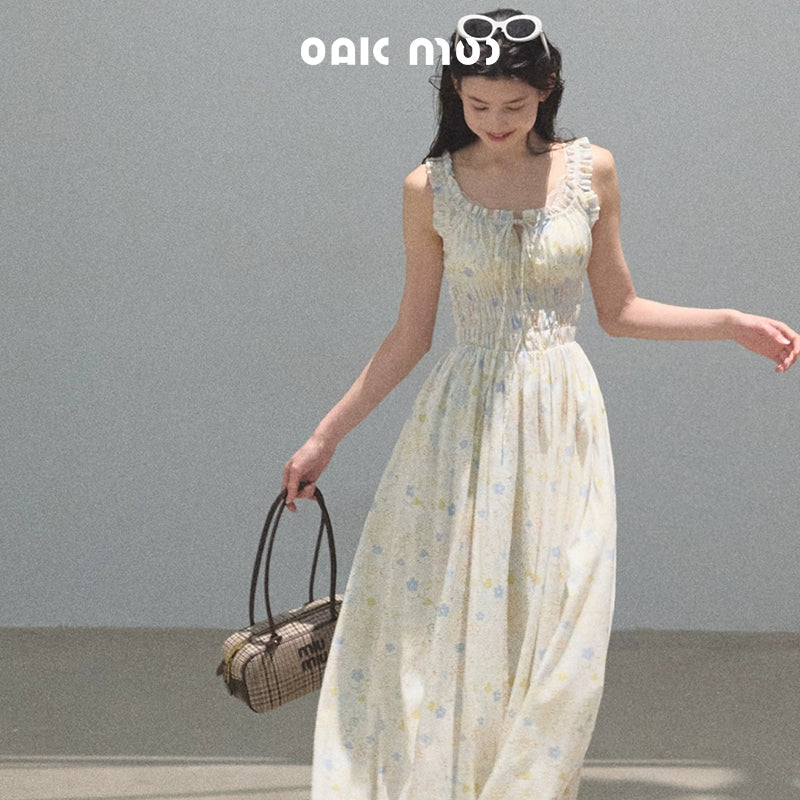 Bubbling Soda Printed Slip Dress