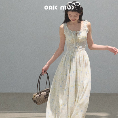 Bubbling Soda Printed Slip Dress