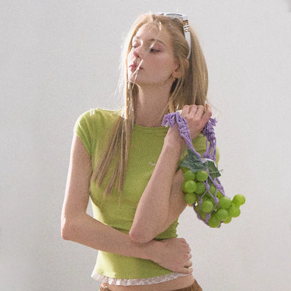 Antibacterial Lace Tee