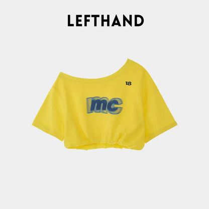 Casual Shoulder Cutout Tee