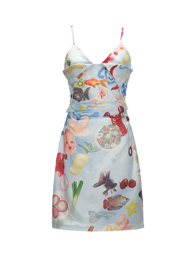 Summer Halter Dress
