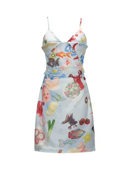 Summer Halter Dress