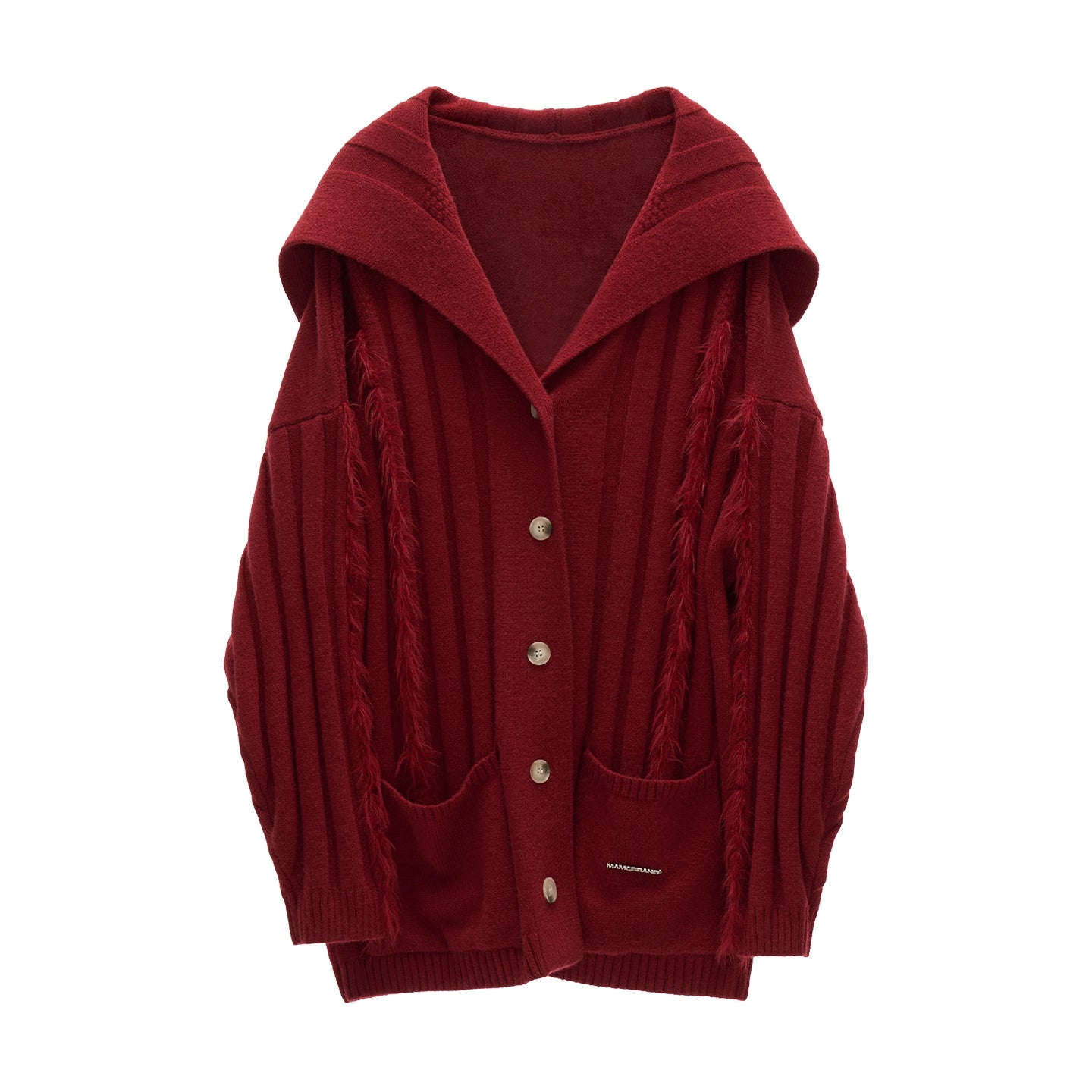 Lapel Knitted Loose Sweater Jacket