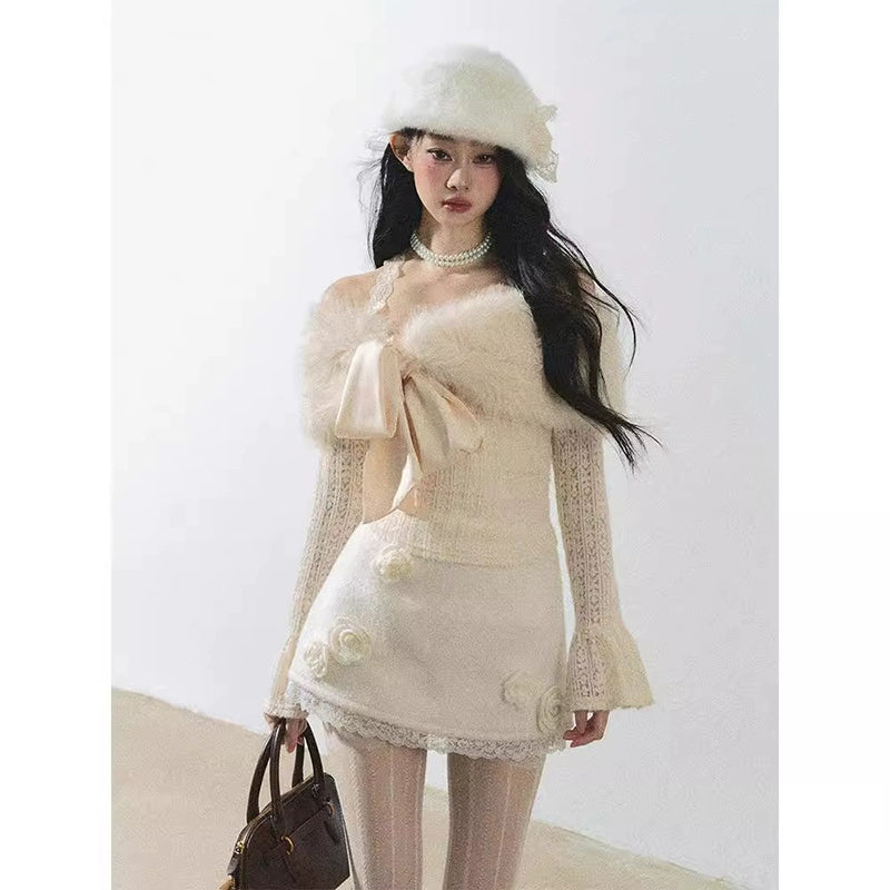 Vintage Halter Knit Sweater