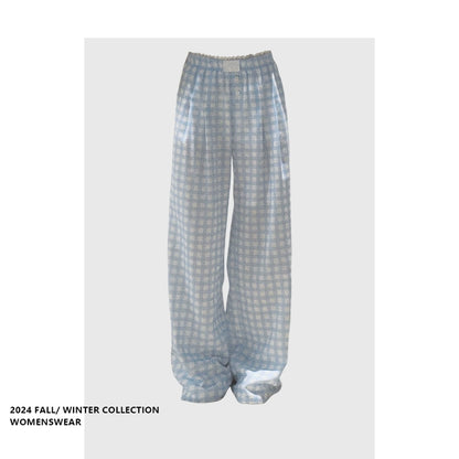 Wide-Leg Tencel Hemp Pants