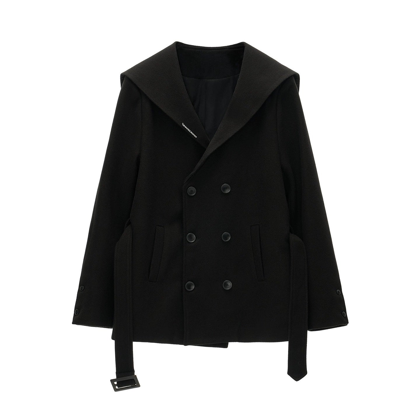 College Style Woolen Coat