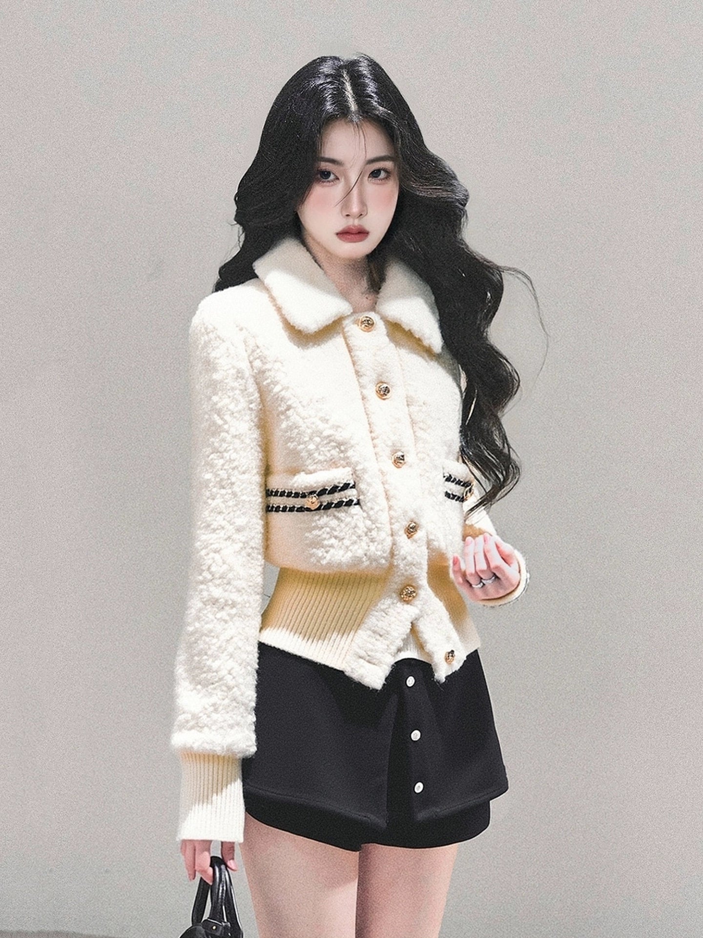 Wool Padded Winter Coat