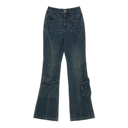 Bootcut Denim Flare Jeans Pants