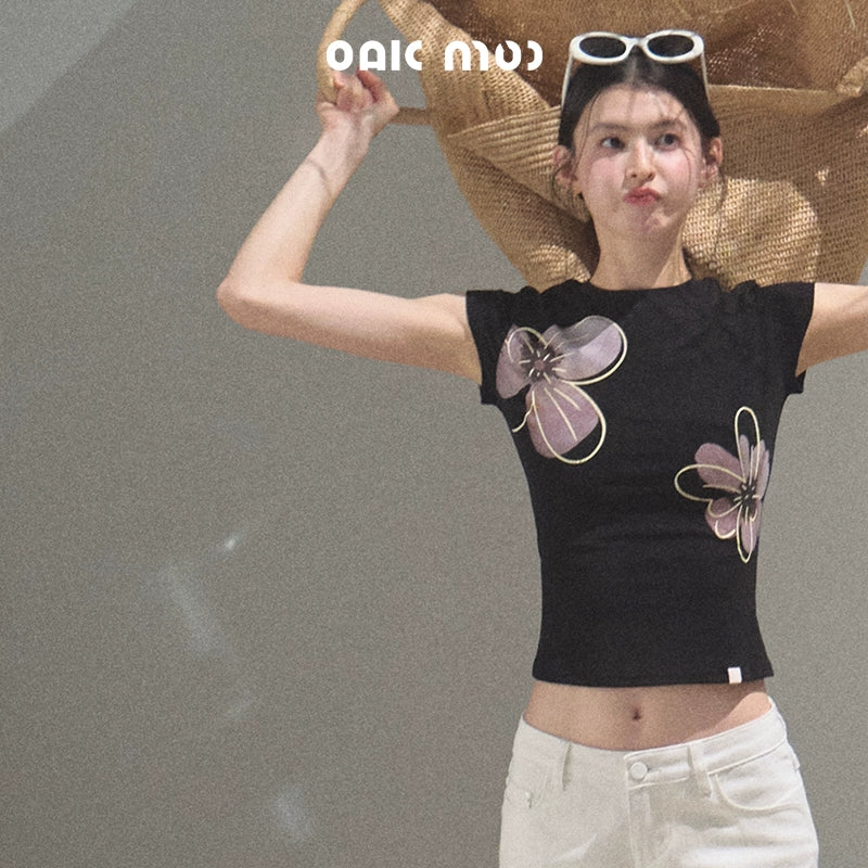 Begonia Floral T-Shirt