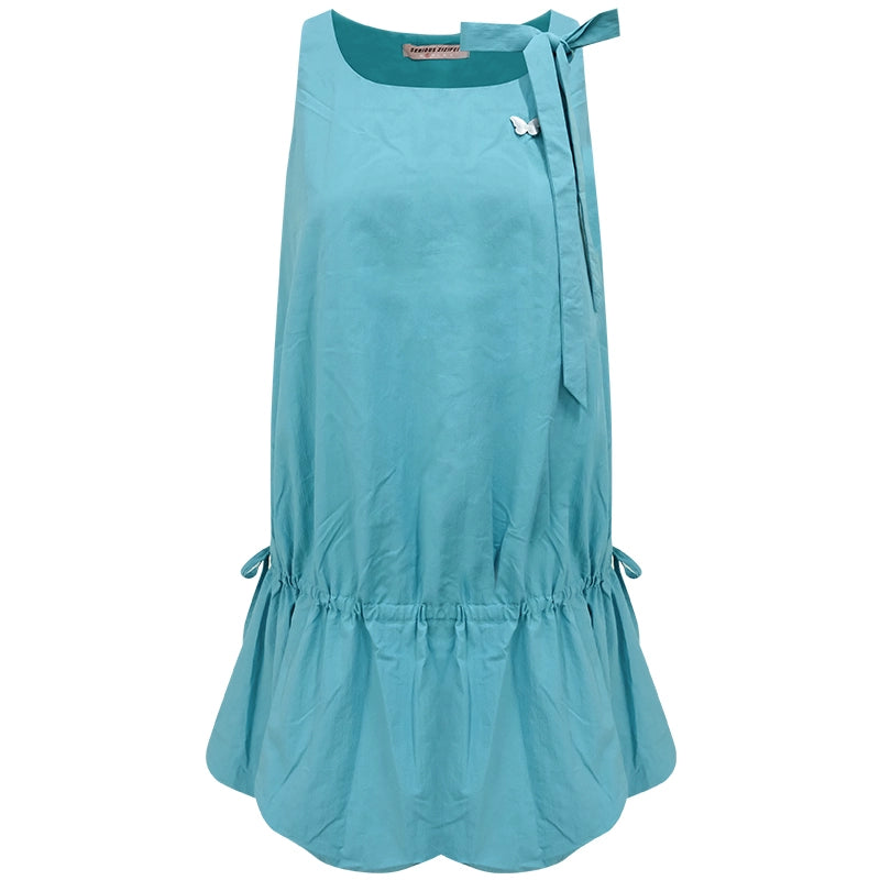 Summer Chic Tie-Waist Camisole Dress