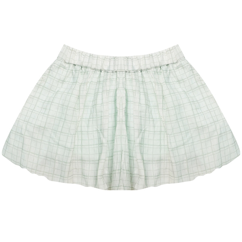 High-Waist Bubble Skirt