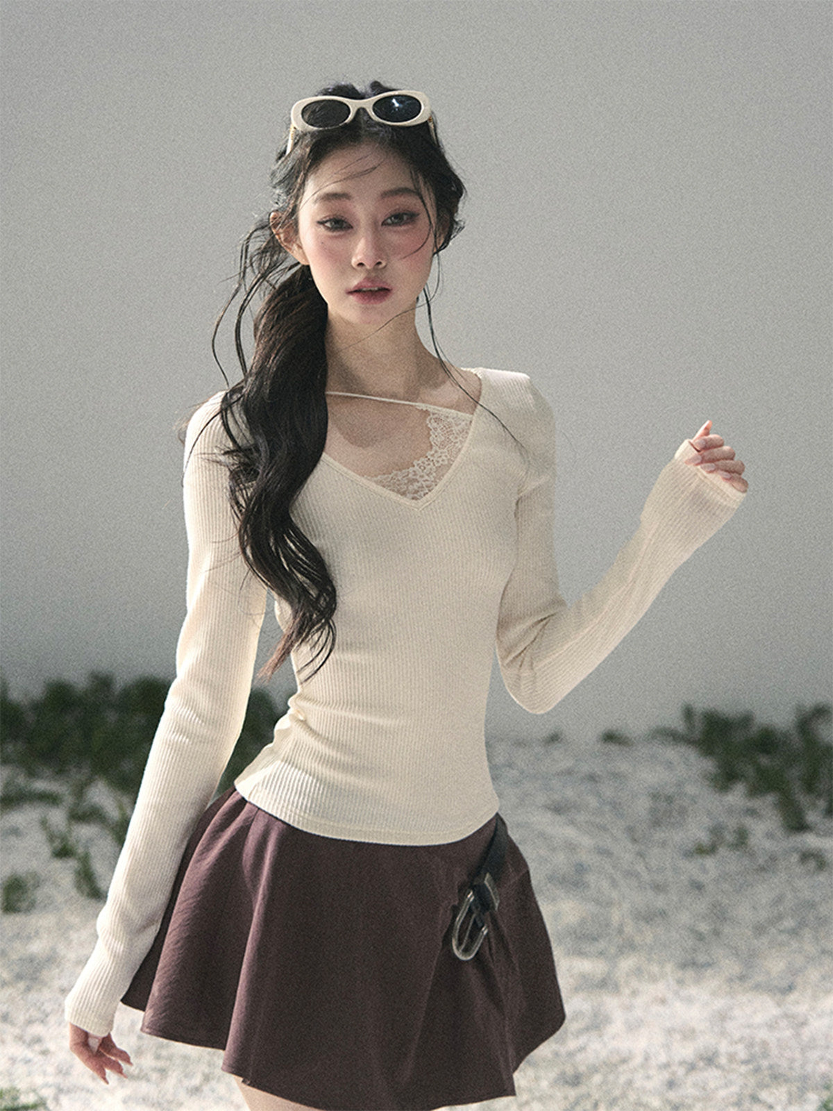 Day and Night Knitted Top