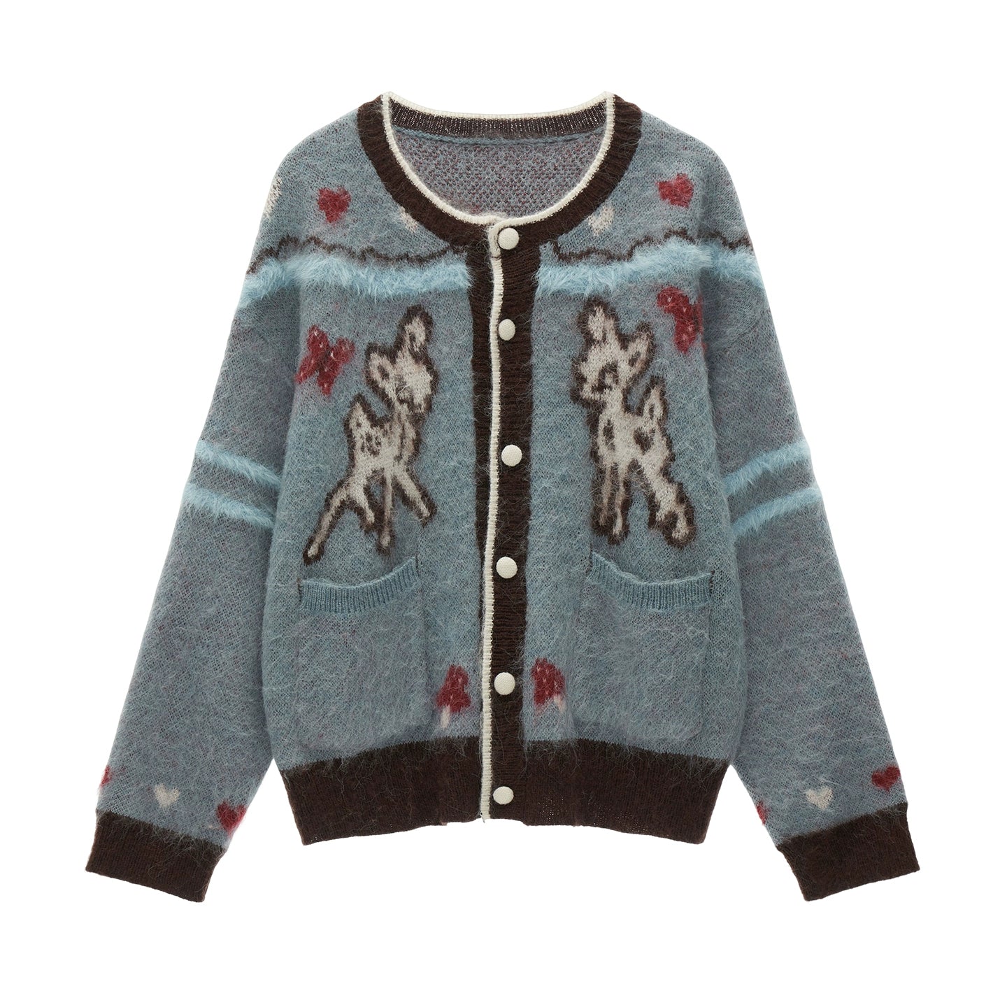 Cute Butterfly Fawn Cardigan