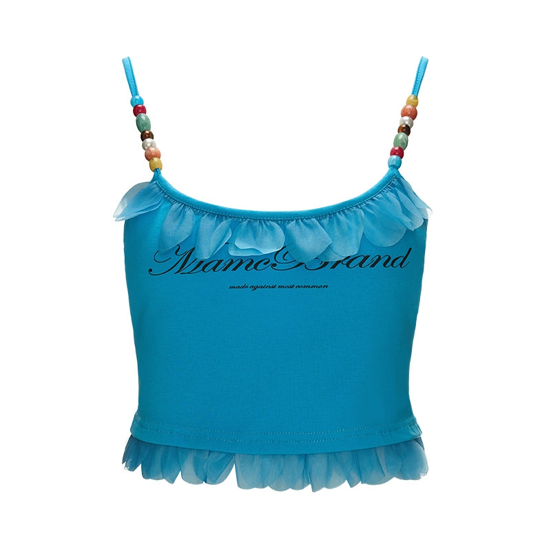 Chic Beaded Camisole Top