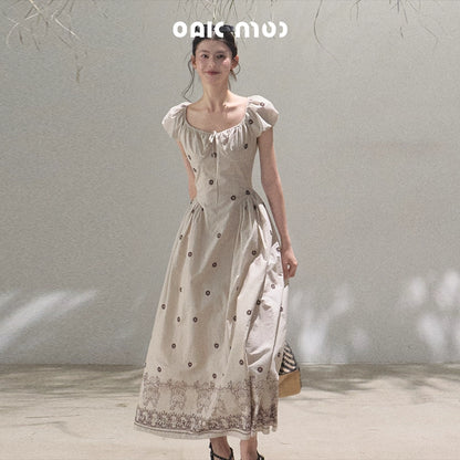 Radiant Cotton Dress