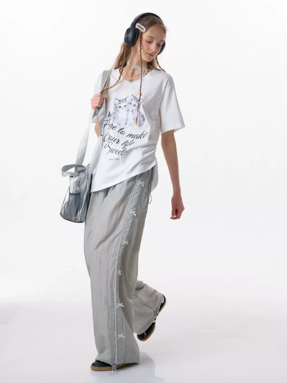 American-Style Wide-Leg Pants