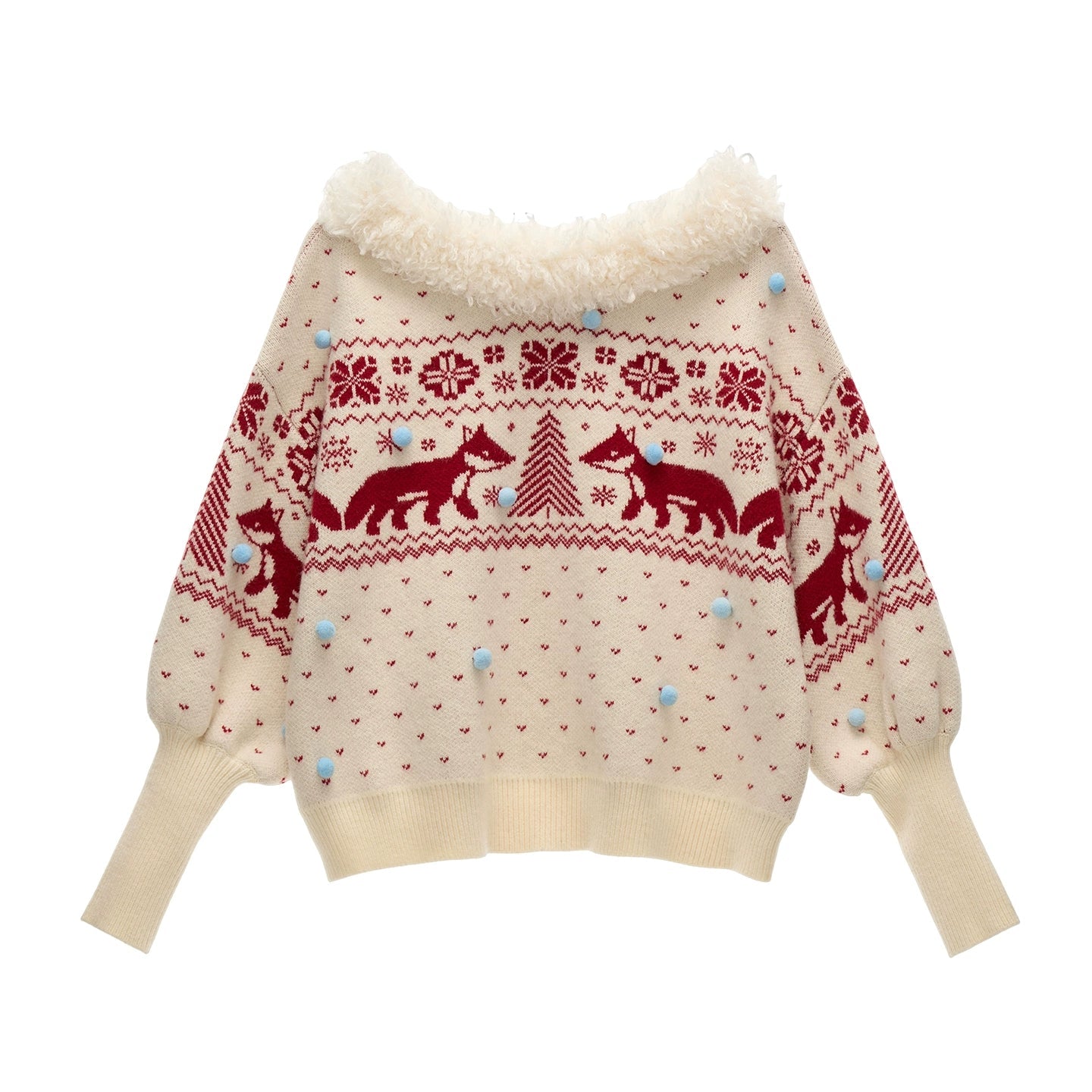 Fox Fair Island Knitted Sweater