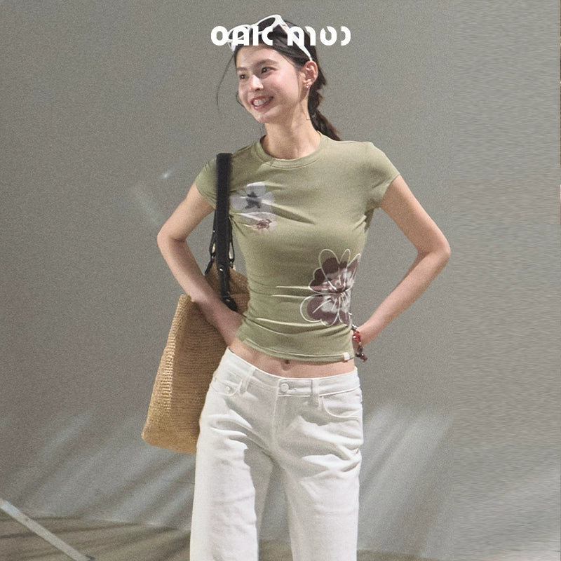 Begonia Floral T-Shirt