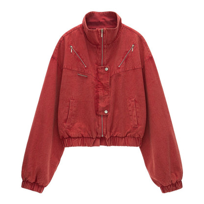 High Casual Cargo Jacket