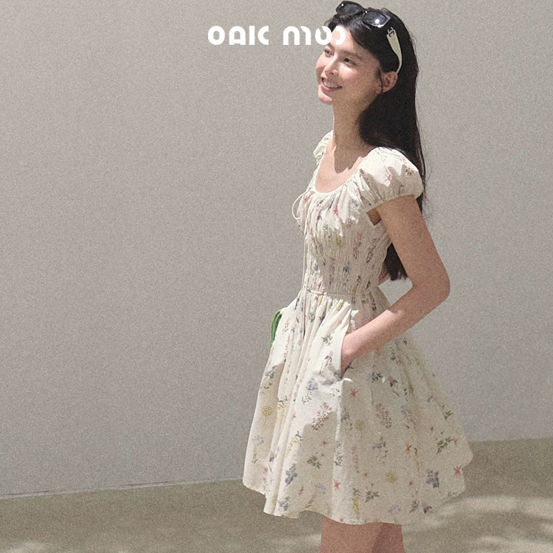 Blissful Tomato Leaf Dress