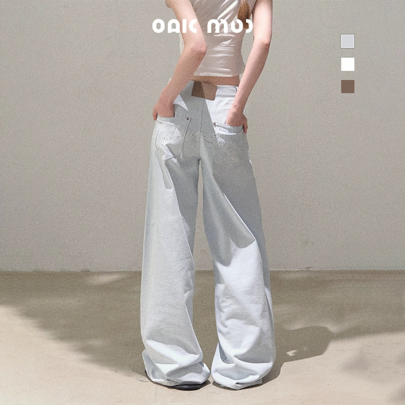 Vintage Rhinestone Halo Jeans