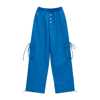 Pocket Blue Pants