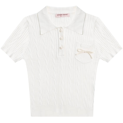 American Polo Neck T-shirt