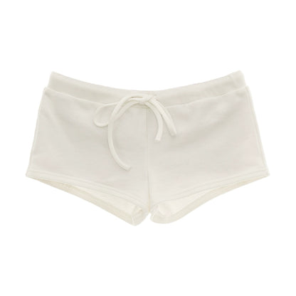 Vintage Gym Shorts and Striped Leggings Set-Up