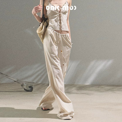 Amber Striped Pants Set-Up