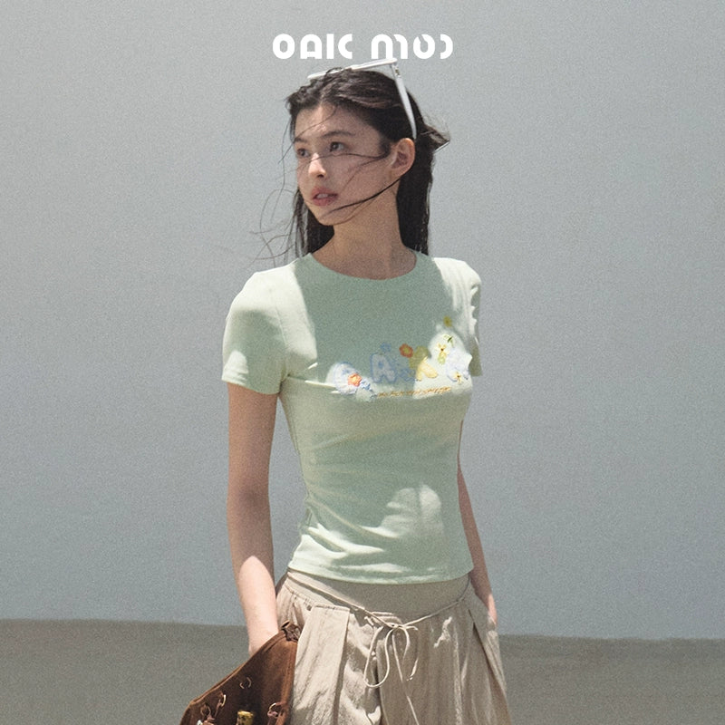 Skin-friendly Crewneck T-Shirt