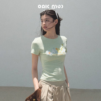 Skin-friendly Crewneck T-Shirt