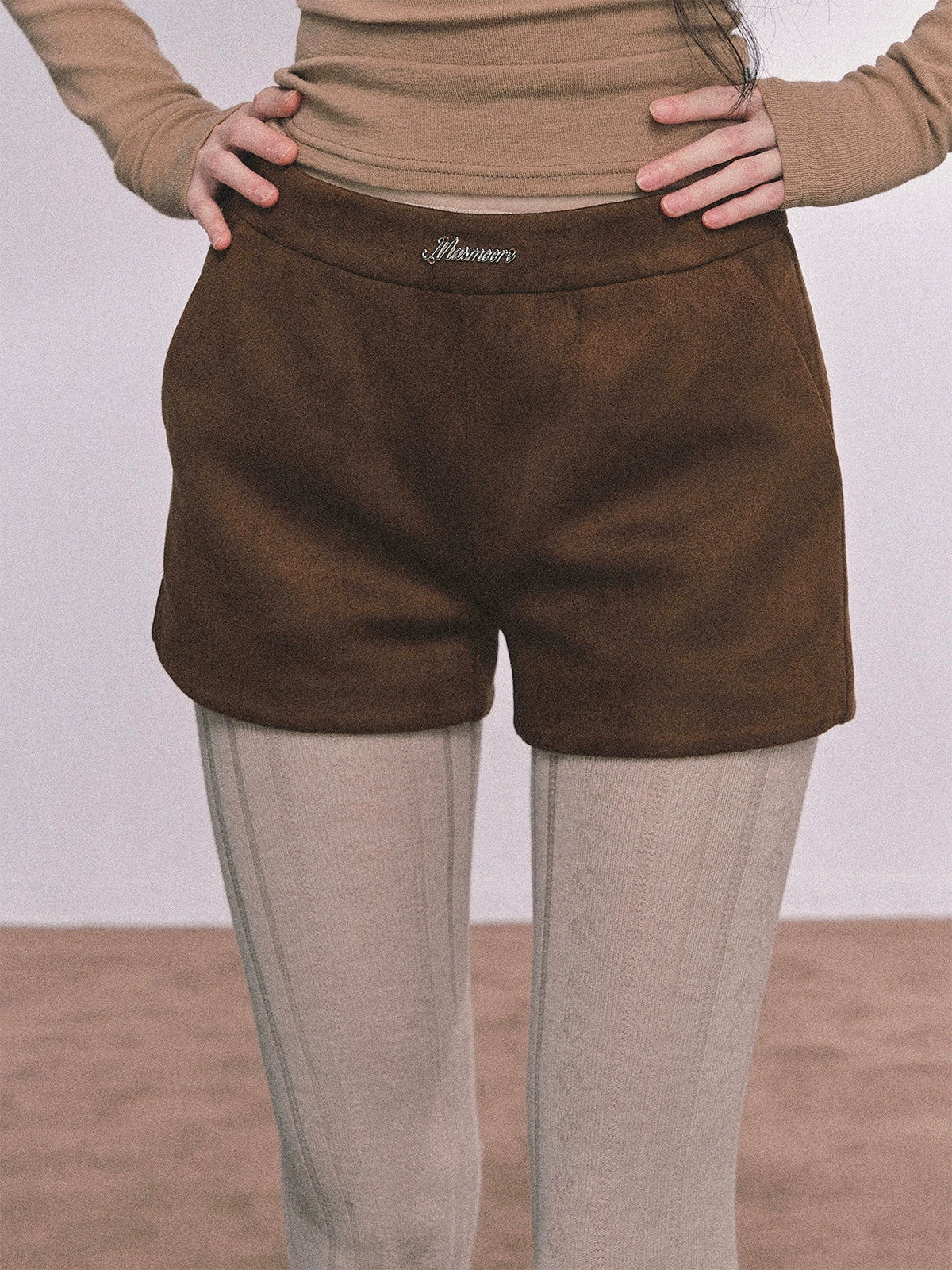 Golden Suede Womens Autumn Jacket Set-Up