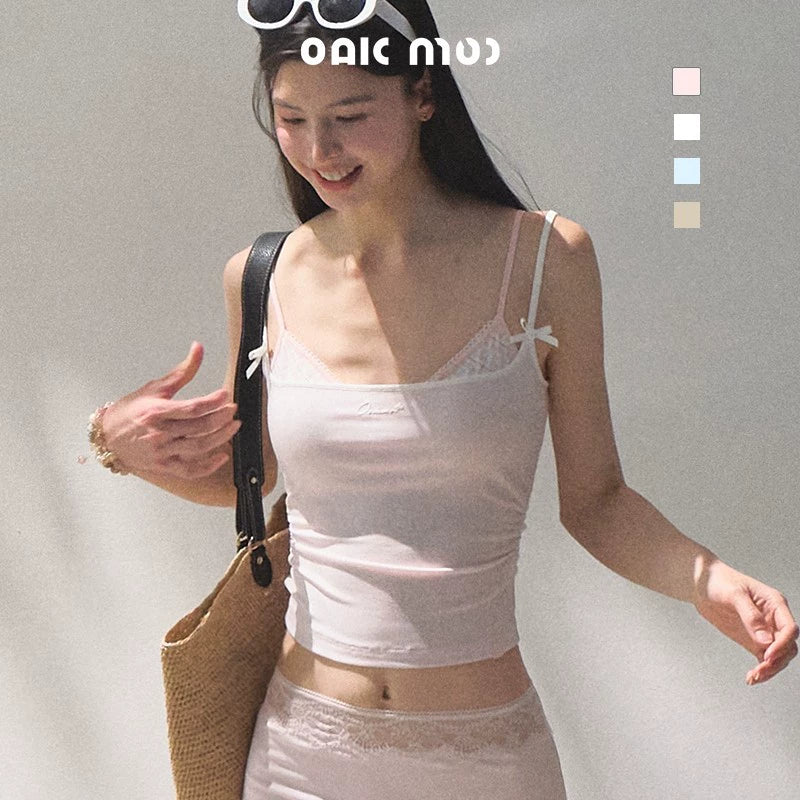 Stretch Chambray Camisole Set