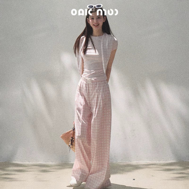 Pink Wide Leg Set-Up